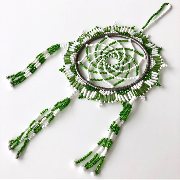 Beautifully Crafted Beaded Dream Catcher Ornament - Picture 7 of 12